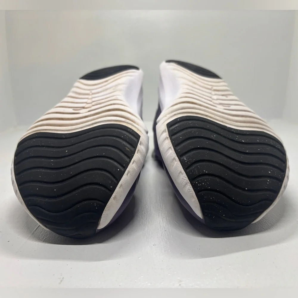 Nike Flex Plus GS Slip-On Sneakers Youth 7 Women’s 8.5 Purple Mint Comfort Runni